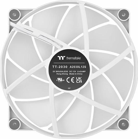 Image du produit Thermaltake Tt CT200 ARGB Sync PC Cooling Fan White Single Pack (200 mm, 1x)