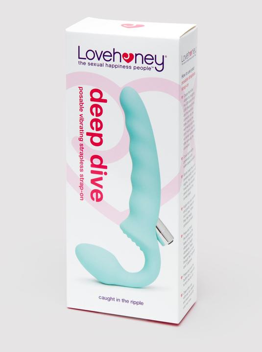 Actual product image Lovehoney Posable strapless strapon with vibration