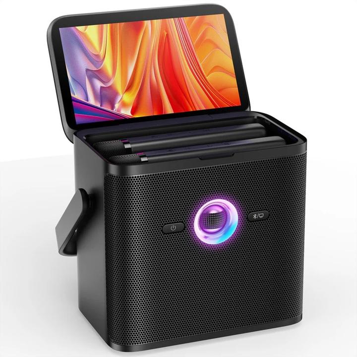 Actual product image Ikarao Karaoke Set with Wireless Microphones (Active)