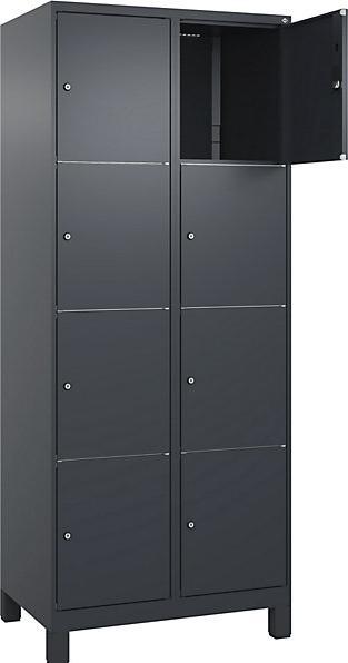 C+P Classic PLUS 4-fold compartment locker (80 x 50 x 195 cm)