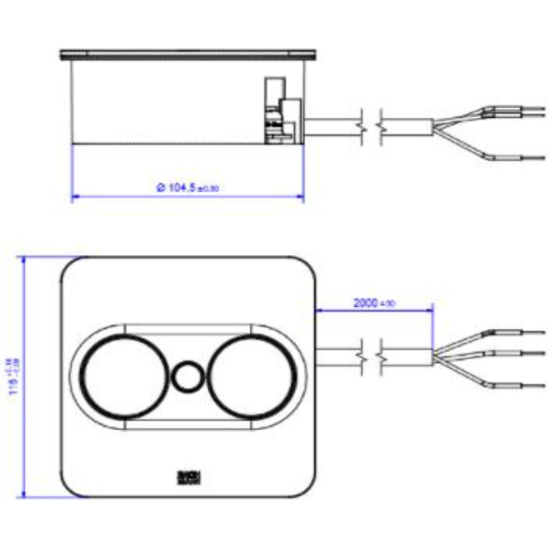 Thumbnail - Bachmann, Steckdose, Multiple socket outlets