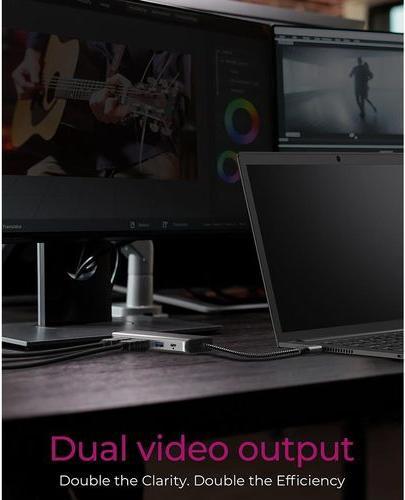 Produktbild Icy Box IB-DK4012-CPD (USB-C, 9 Ports)