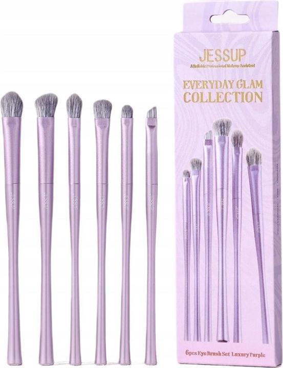 Productafbeelding Jessup Luxury Purple Eye Brush Set T516 6 Pieces (Stel)