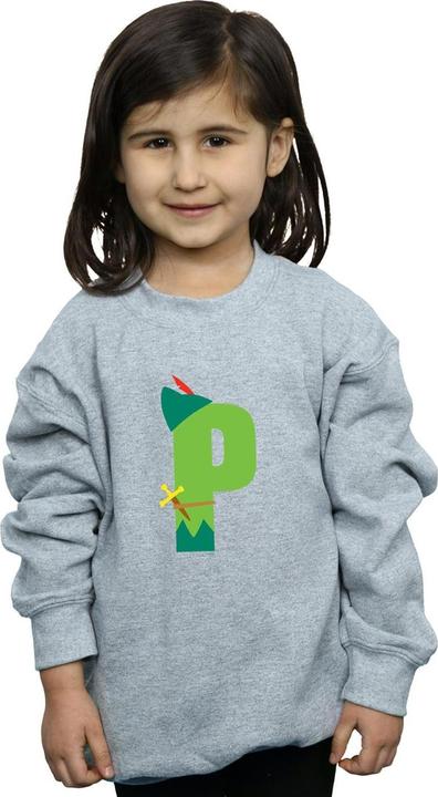 Image du produit Disney - Sweat ALPHABET P IS FOR PETER PAN - Fille (128)