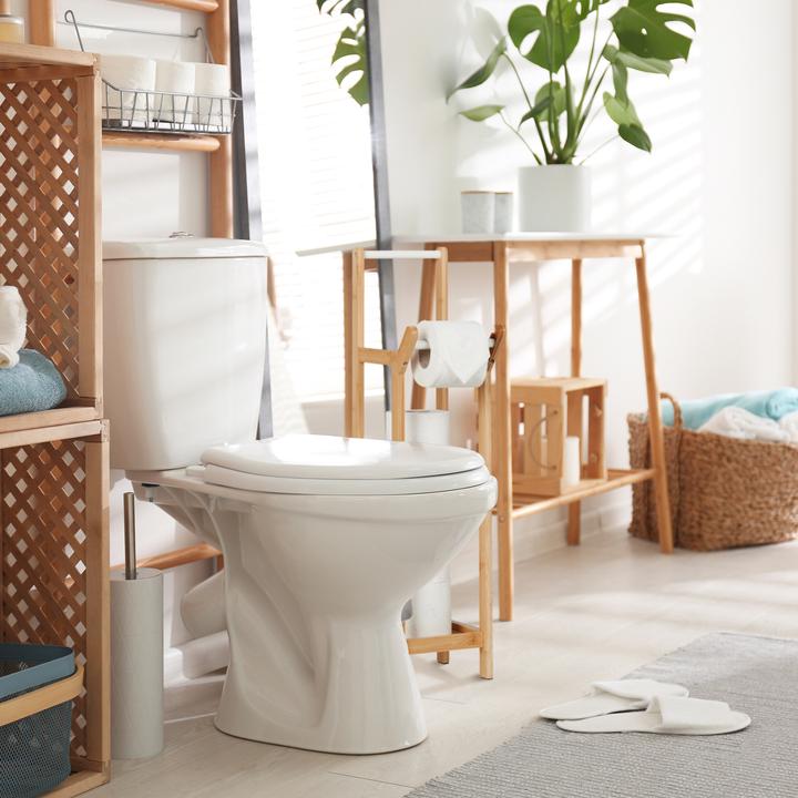 Actual product image Relaxdays Toilet paper holder
