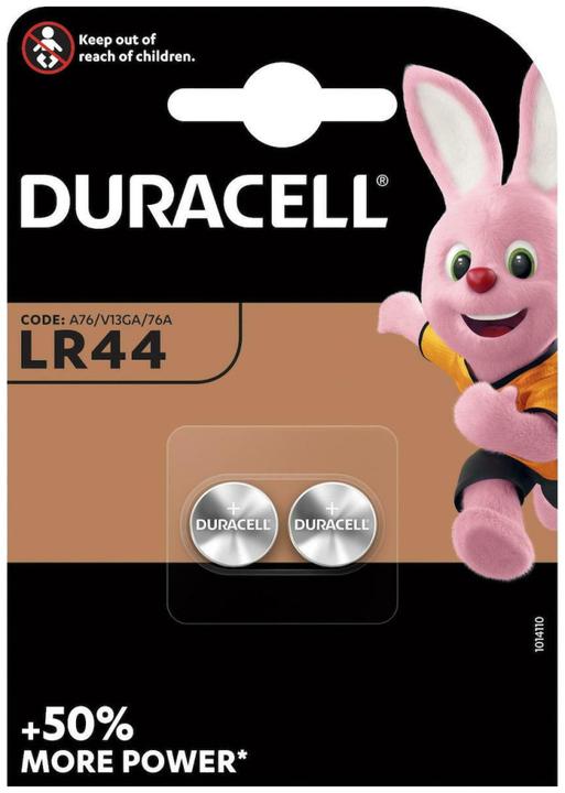 Produktbild Duracell Electronics (2 Stk., A76 / LR44 / AG13 / L1154 / LR1154 / 157, 105 mAh)