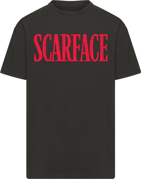 Produktbild Merchcode Scarface Distressed Logo Oversize Tee - 199053 (S)