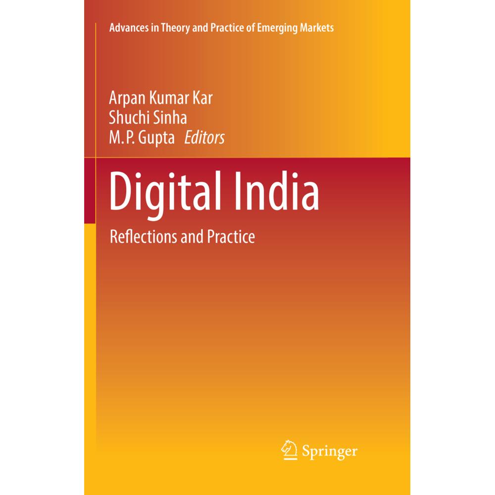 Digital India, Fachbücher von Arpan Kumar Kar, M. P. Gupta, Shuchi Sinha