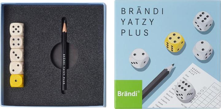 Image du produit Brändi Yatzy Plus (Allemand, Anglais, Français, 2 - 4 Joueur)