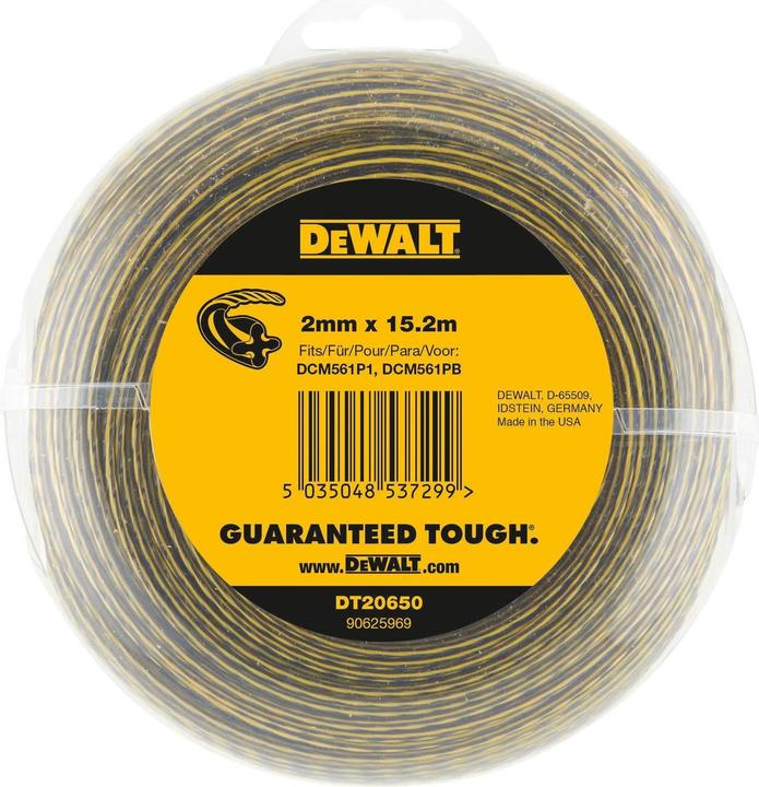 Actual product image DeWalt Trimmer thread 152 m/20 (Weed whacker, Trimmer line + line spool)