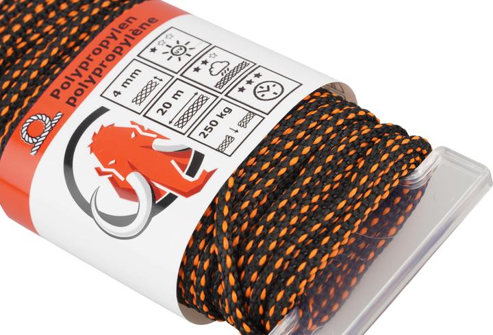 Mamutec Polypropylen Seil 4 mm 20 m (20 m)