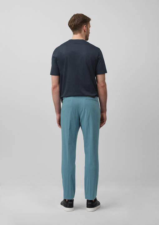 Image du produit S.Oliver Hose s.O PURE: Anzughose aus meliertem Stretch-Twill (102)