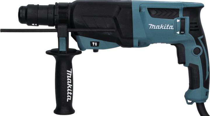 Image du produit Makita HR 2630 TJ Perforateur burineur 800 W 2,4 J SDS Plus + Mandrin rapide + Coffret Makpac