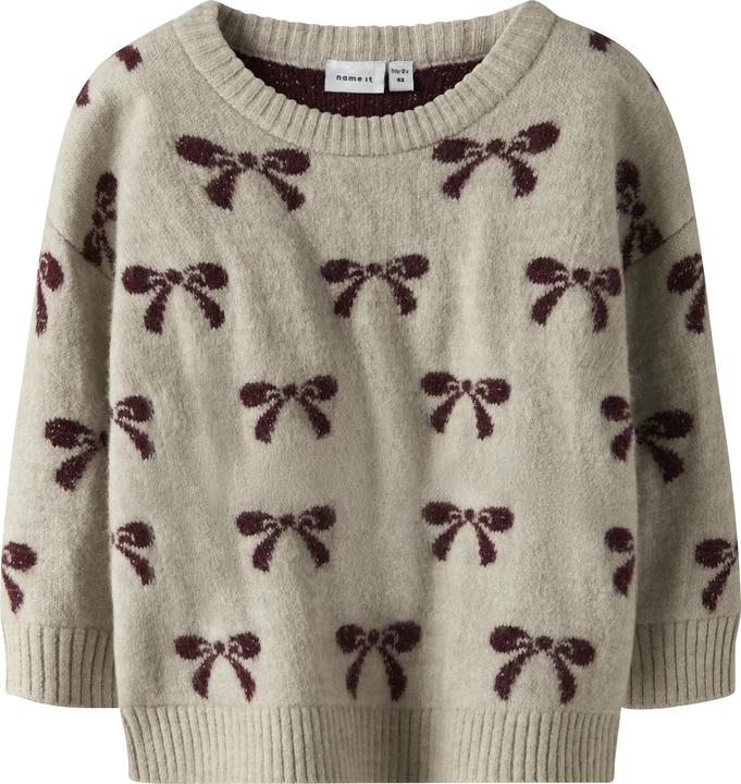 Produktbild Name it Schleifen-Detail Strickpullover (98)