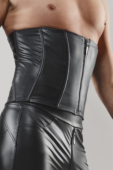 Produktbild Regnes Fetish Planet Herren-Corsage (XXL)