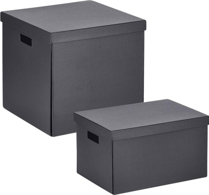 Actual product image Zeller Present Storage box 25x35x20 sw (25 x 25 x 20 cm)