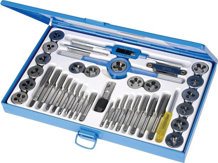 Silverline Set di utensili per la maschiatura