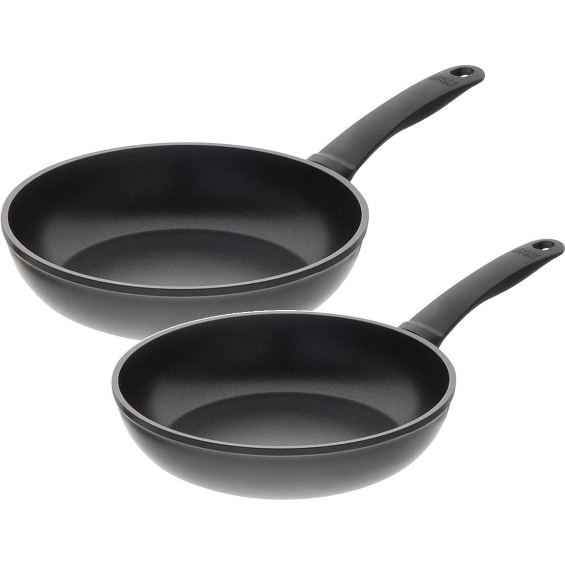 Kuhn Rikon Easy, Pfanne + Kochtopf, Schwarz