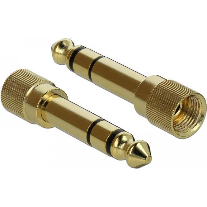 Delock Audio-Adapter, Audio Adapter, Gold