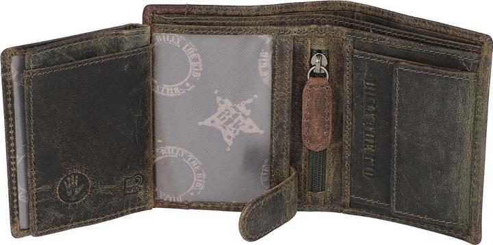 Produktbild Billy the Kid Hunter Geldbörse RFID Leder 8 cm