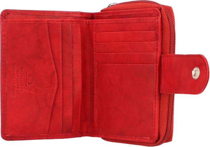 Actual product image Greenburry Basic wallet RFID leather 9 cm