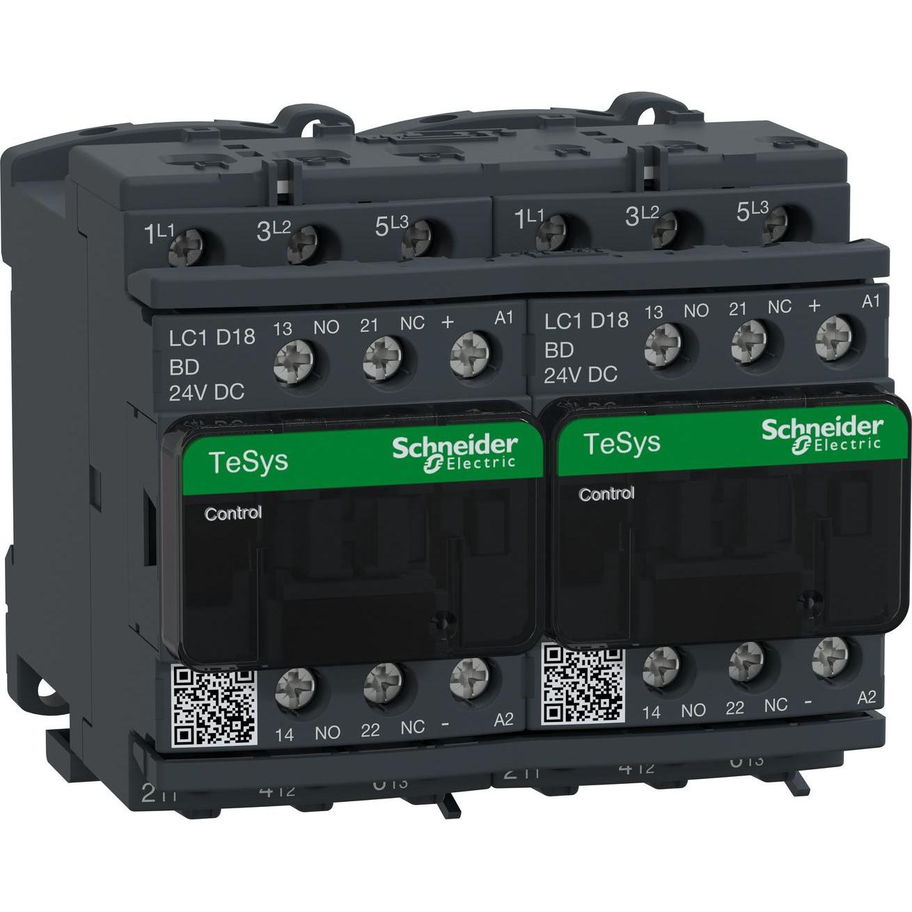 Thumbnail - Schneider Electric Wendeschütz LC2D18BD, Relais