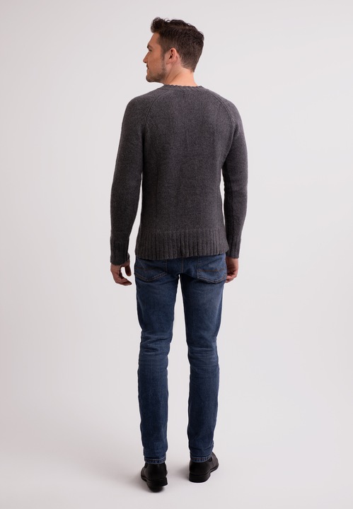 Image du produit Cash-Mere Recycelter Kaschmir V-Ausschnitt Pullover (S)
