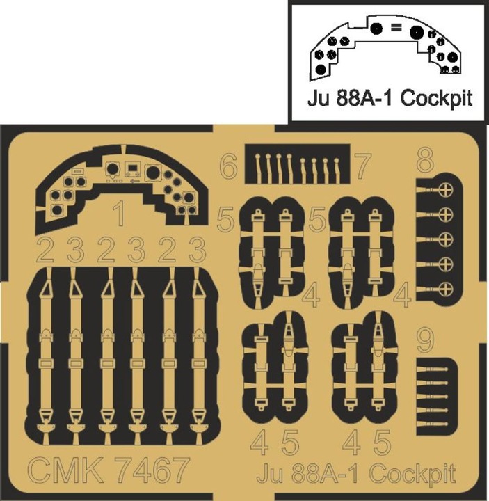 Produktbild CMK Junkers Ju 88A-1 Cockpit
