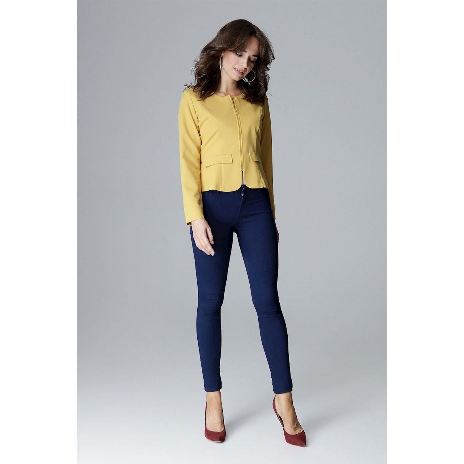 Lenitif, Damen, Jacke, Jacke model (XL), Gelb, XL
