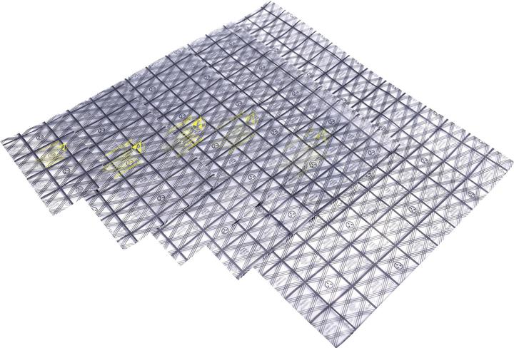 Immagine prodotto Quadrios Sacchetto ESD (L x L) 75 mm x 125 mm conduttivo Codice ESD lettera C 10 S (10 pz.)