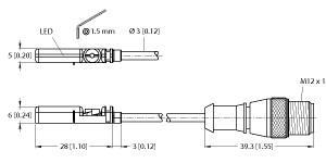Actual product image Turck Magnetic field sensor