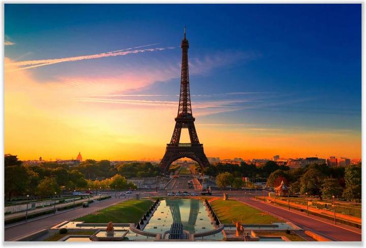 Immagine prodotto Trenddeko Torre Eiffel al tramonto (100 x 70 cm)