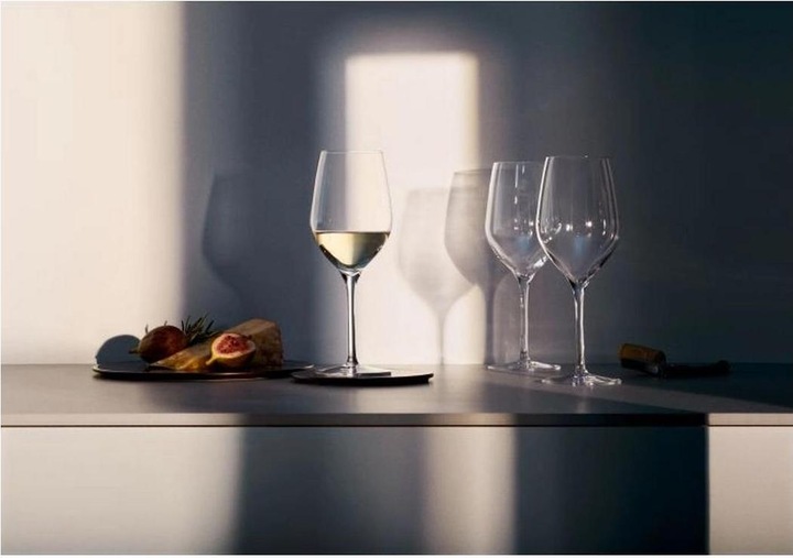 Produktbild WMF Weingläser Weisswein Set 6tlg Weinglas 390 ml Kristallglas Easy Plus transparent (39 cl, 6 Gläser, Weissweingläser)