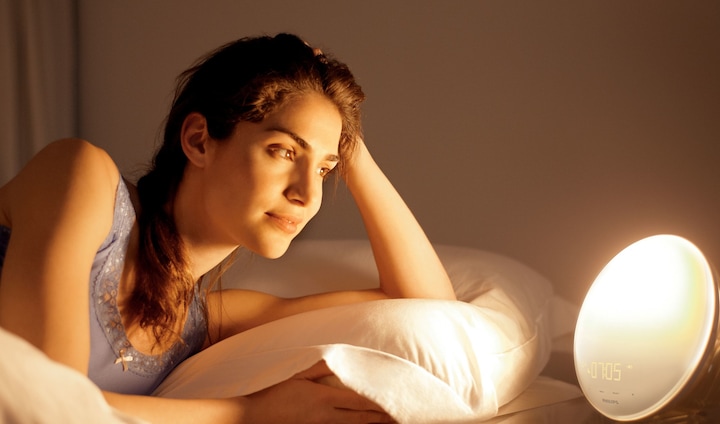 Actual product image Philips Wake-up Light HF3520