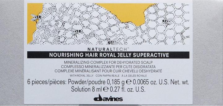 Actual product image Davines Naturaltech - Nourishing Hair Royal Jelly Superactive (48 ml)