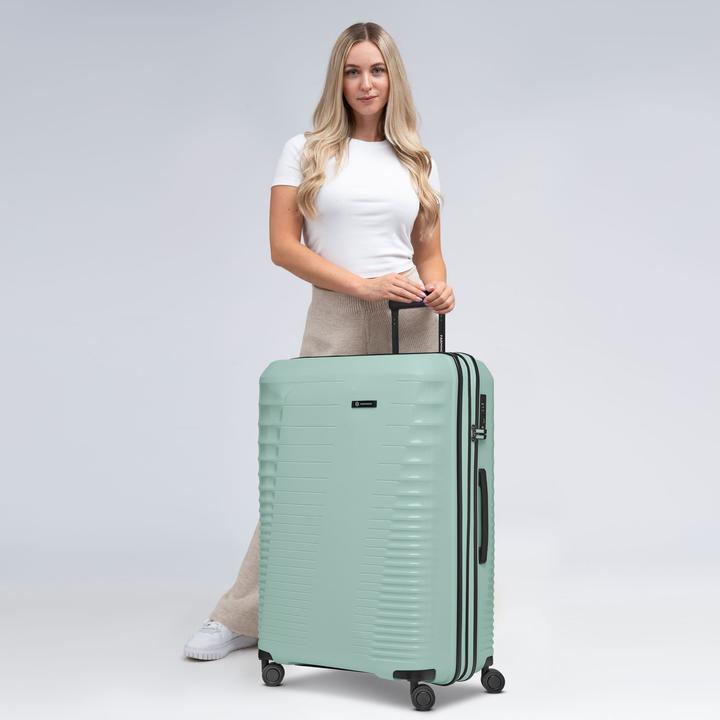 Immagine prodotto Farmhood Trolley Eco Edition a 4 ruote da 77 cm con piega elastica (114 l)