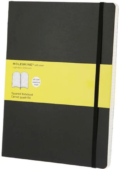 Actual product image Moleskine Notebook Classic Soft XLarge (19 x 25 cm, Checked, Soft cover)