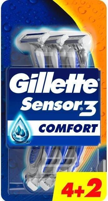 Produktbild Gillette Sensor3 Einwegrasierklingen -