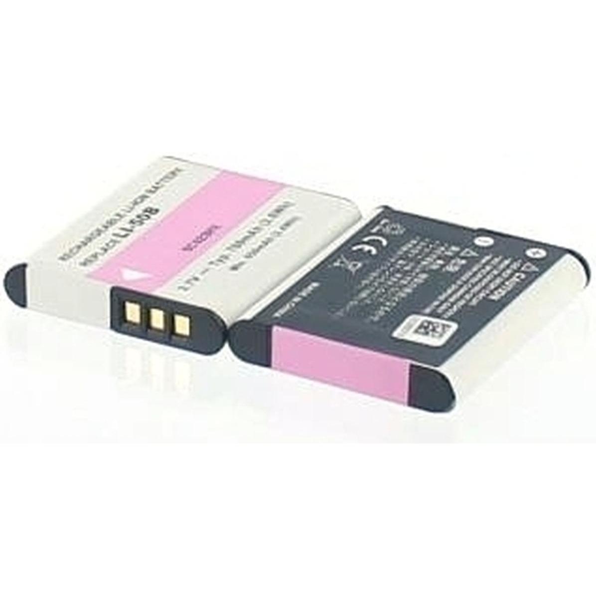 AGI 79677 Lithium-Ion 700mAh 3.7V Wiederaufladbare Batterie (Akku), Kamera Stromversorgung, Schwarz