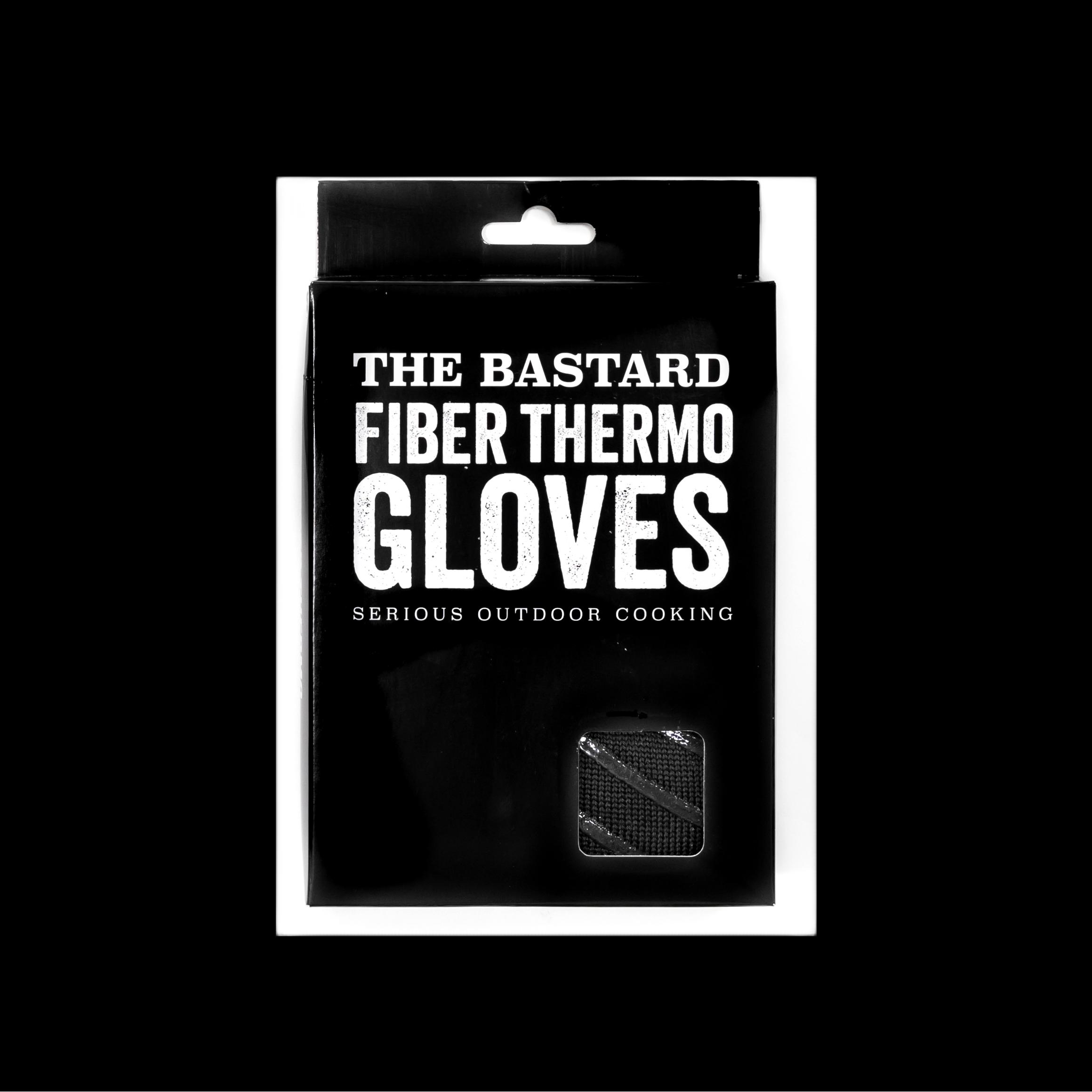 Thumbnail - The Bastard Fiber Thermo -grillausk??sineet, Backhandschuhe + Topflappen, Schwarz