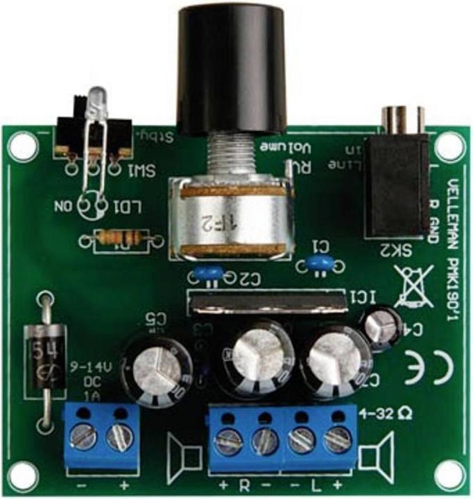 Produktbild Whadda 2x5W-Verstärker für MP3-Player (Verstärker)