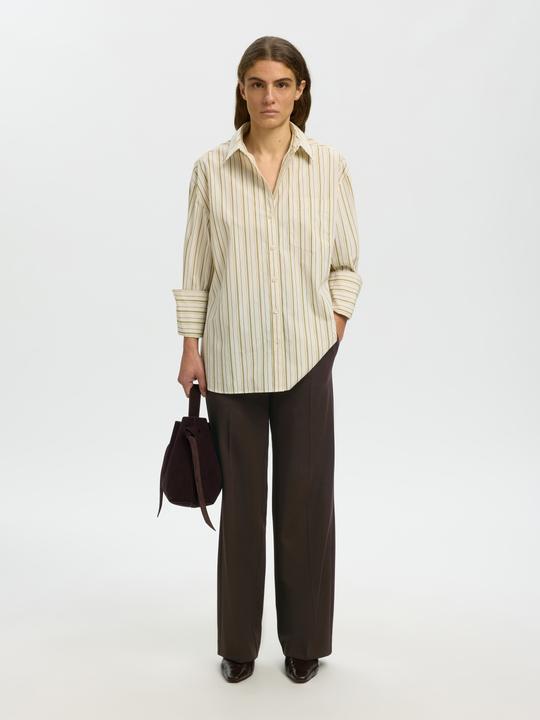 Image du produit Selected Slfrita Mw Wide Pant Mel Noos