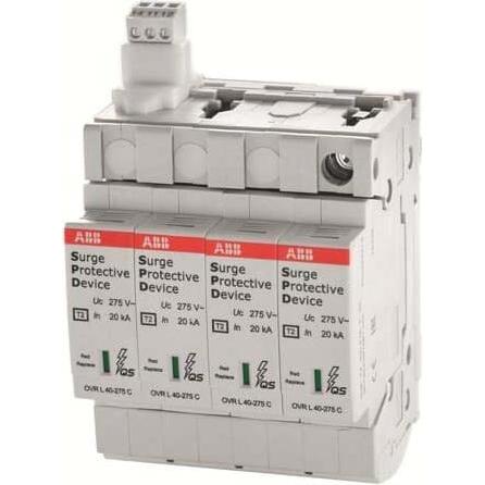 ABB, Protezione contro le sovratensioni, OVR404 4L 40-275 P TS QS TS QS Smiss