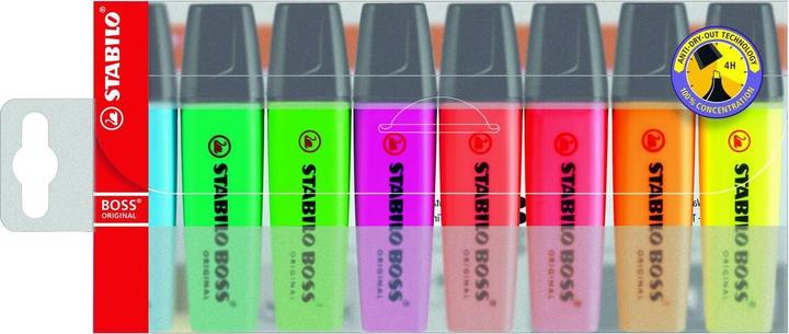 Produktbild STABILO Textmarker 8 Farben (8x)
