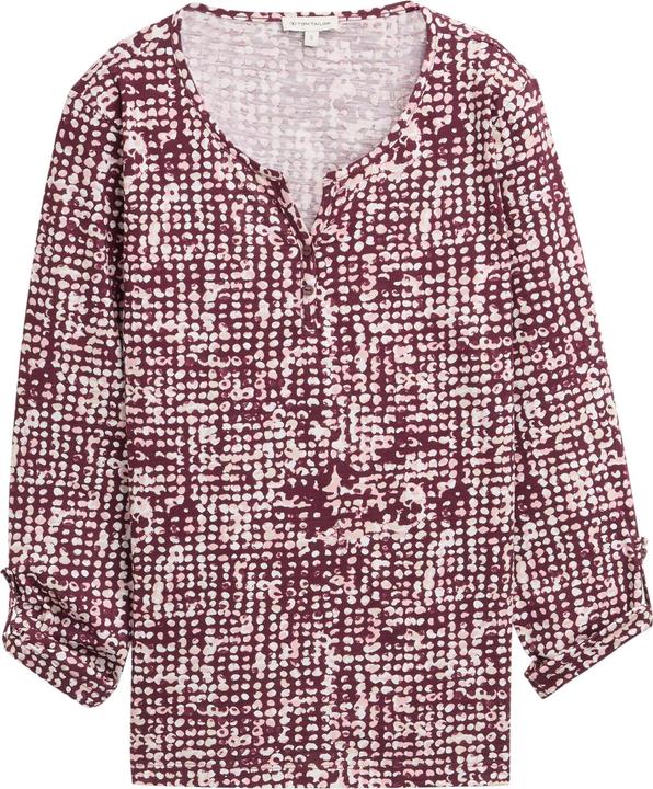 Actual product image Tom Tailor Long Sleeve T-Shirt with Abstract Dot Design (S)