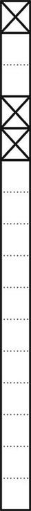 Actual product image Siedle S. & Soehne communication pedestal 1.6m white 1+2Mod KS 616-1/2 W