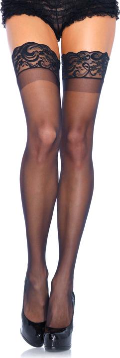 Produktbild Leg Avenue Halterlose Strümpfe (XL, XXL, 3XL)
