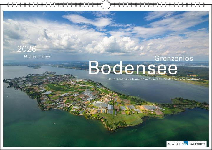 Actual product image Grenzenlos Bodensee 2026 (48 x 33 cm, Hardcover, French, English)