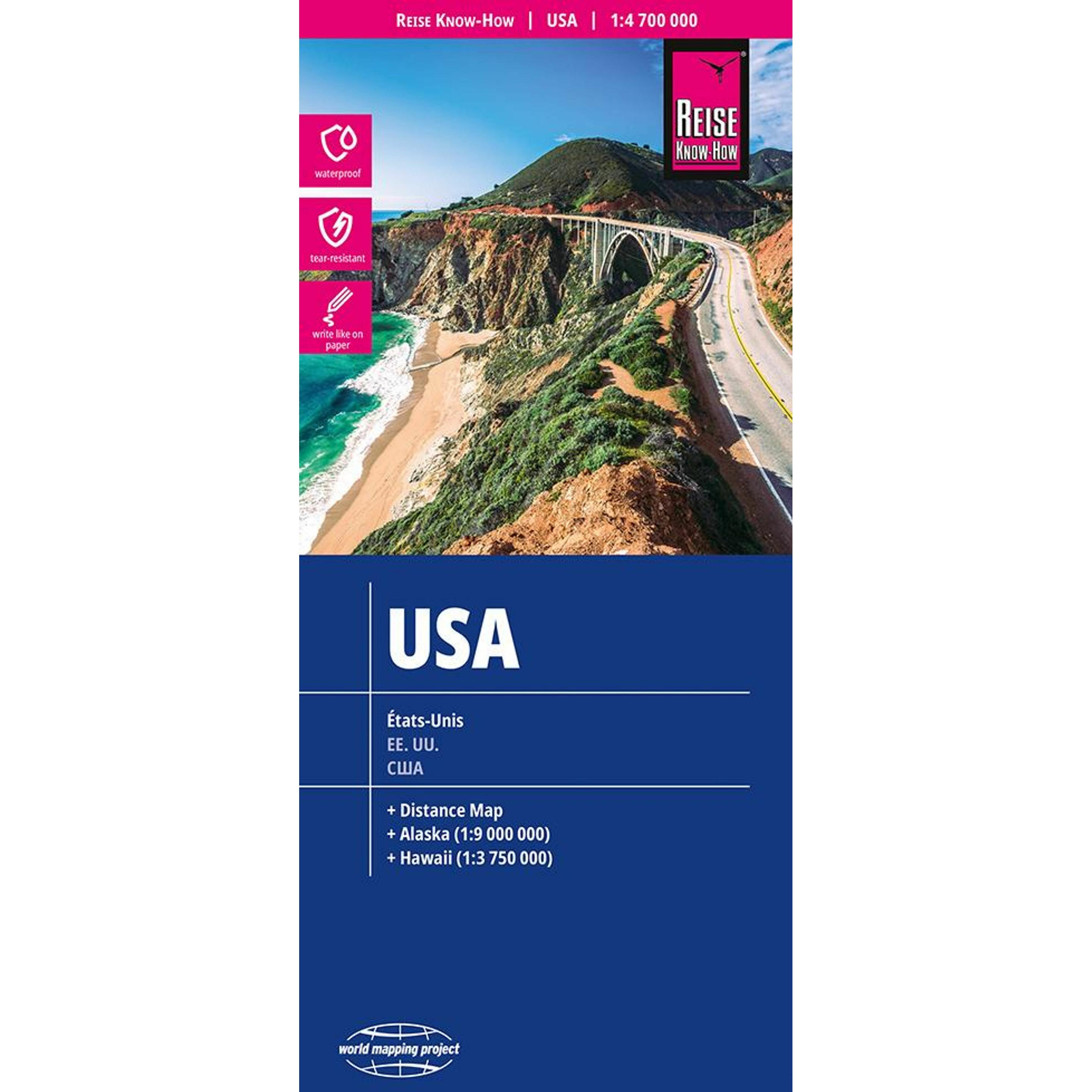 Reise Know-How World Mapping Project. USA (35180848)