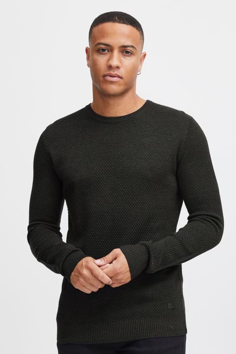 Actual product image Solid Karl Men's Knitted Pullover (XXL)